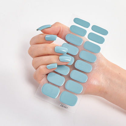 Nail Sticker Letter Color Nail Art Sticker Full Sticker El Pazar