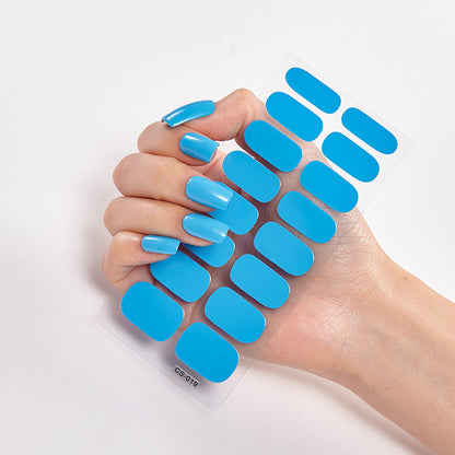Nail Sticker Letter Color Nail Art Sticker Full Sticker El Pazar