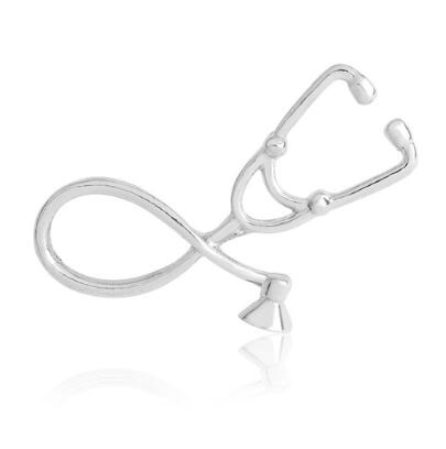 Stethoscope Brooch Pins Nurse Jewelry eprolo