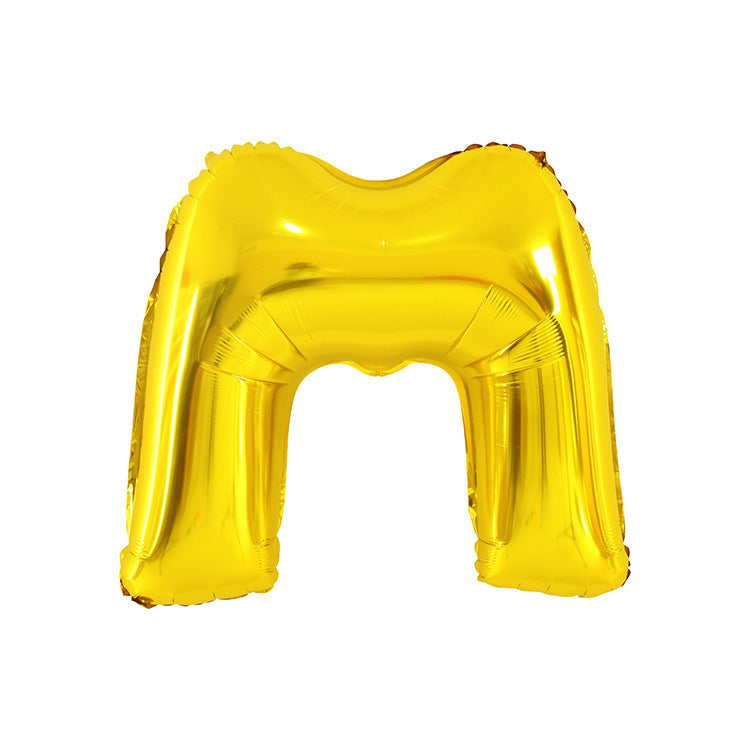 English Letter Aluminum Balloon Birthday Party Wedding Celebration Decoration El Pazar