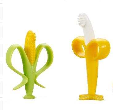 Silicon Bebe Banana Teether Toy El Pazar