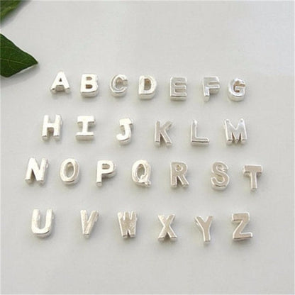 Peach Heart Shaped Letter Necklace Clavicle Chain Necklace El Pazar
