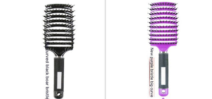 Big Curved Comb Bristle Massage Comb Eight Claws El Pazar