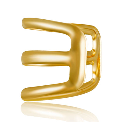 1PC Gold Color Silver Color Figure Shaped Earrings Ear Clip Climbing Climber Ear Cuff Non Pierced Ear Clip Cartilage Earrings eprolo