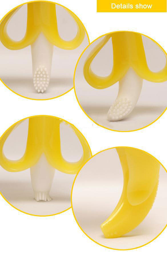 Silicon Bebe Banana Teether Toy El Pazar