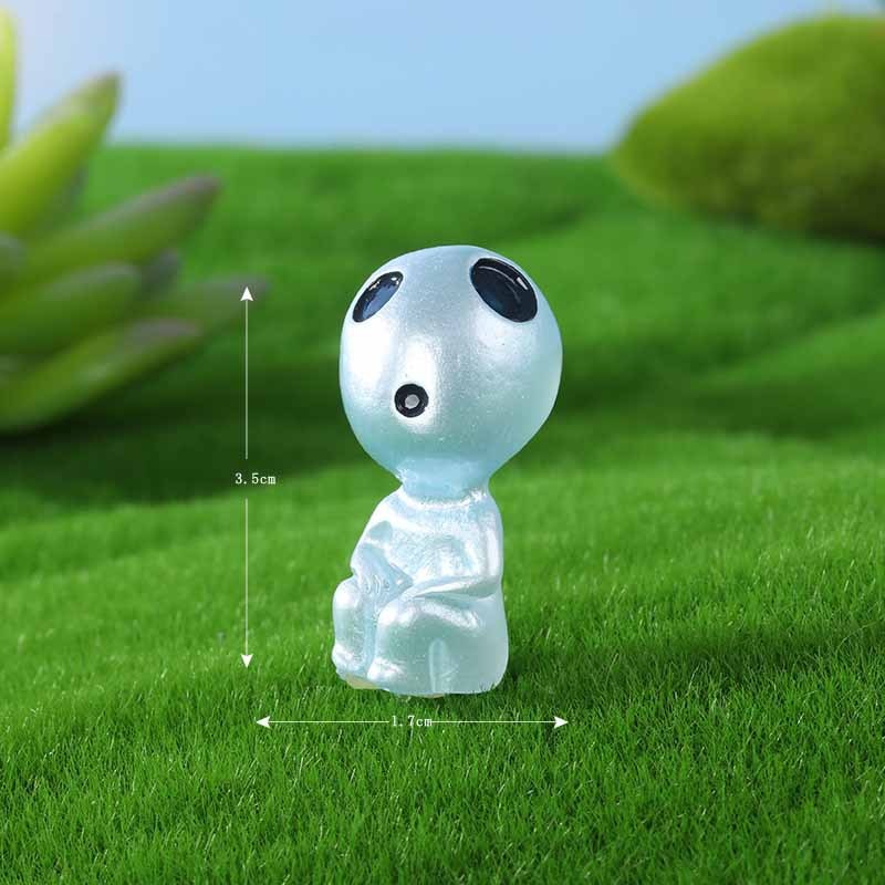 Classic micro landscape decoration Ghost Princess Nightlight Tree Elf Luminous Alien Anime Creative Small Decoration eprolo