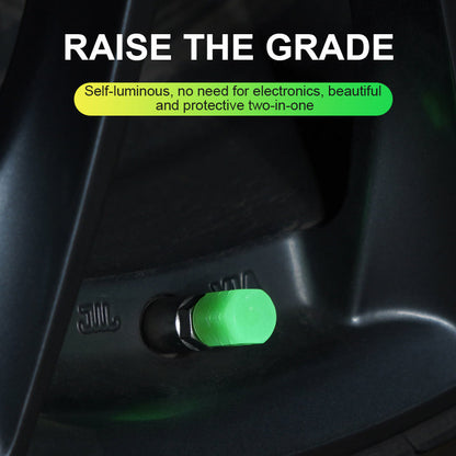 Electric Vehicle Vacuum Tire Valve Luminous Core Cover El Pazar