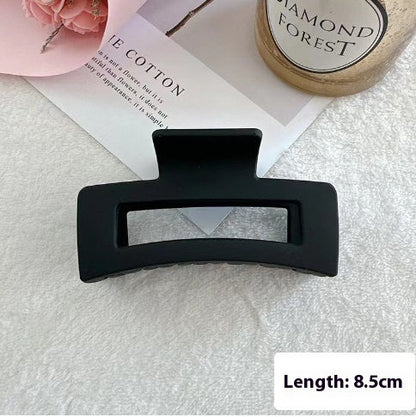 Women's Simple And Versatile Solid Color Grip Clip El Pazar