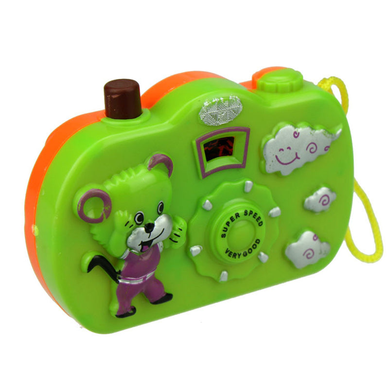 1pc Light Projection Camera Kids Educational Toys for Children Baby Gifts Animals World Random Color No Need To Install Battery eprolo
