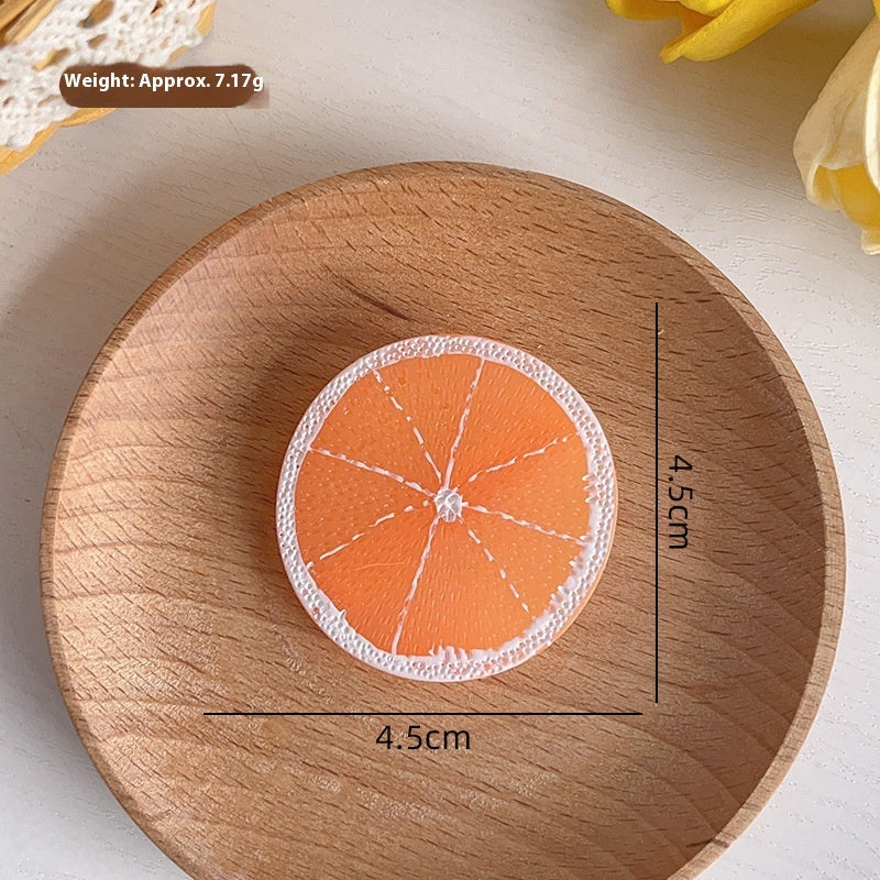 Simulation Cartoon Fruit Barrettes El Pazar