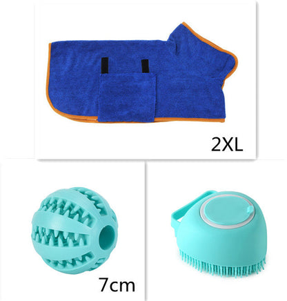 Silicone Dog Bath Massage Gloves Brush Pet Cat Bathroom Cleaning Tool Comb Brush For Dog Can Pour Shampoo Dog Grooming Supplies El Pazar