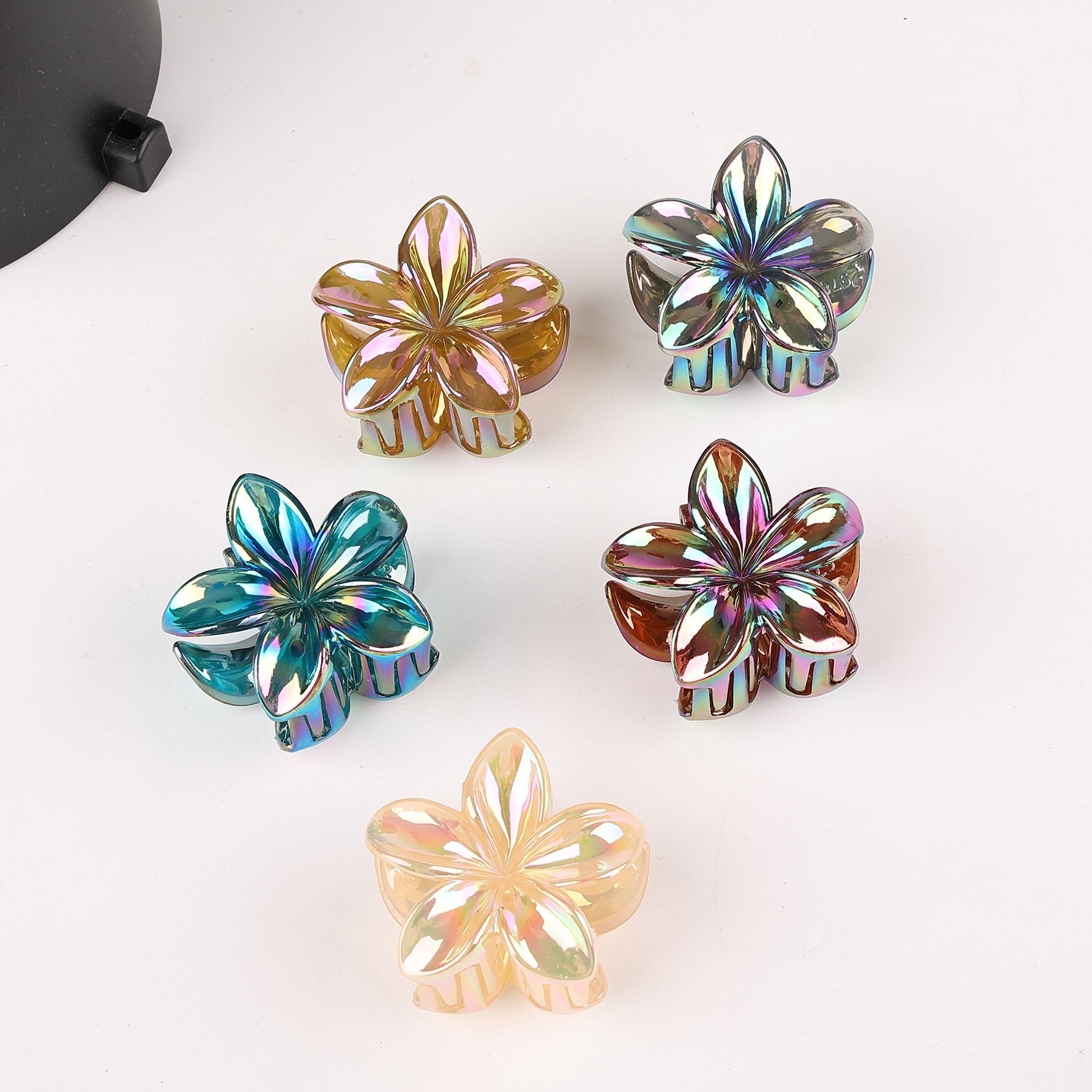 Retro Sweet Hair Claw Clip Women's Side Grip El Pazar