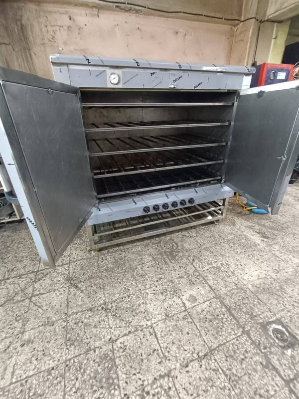 5-Tray Gas Pastry Oven – Heavy Duty Stainless Steel