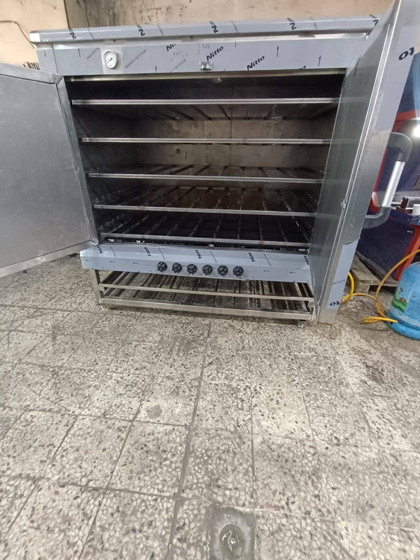 5-Tray Gas Pastry Oven – Heavy Duty Stainless Steel
