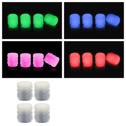 Electric Vehicle Vacuum Tire Valve Luminous Core Cover El Pazar