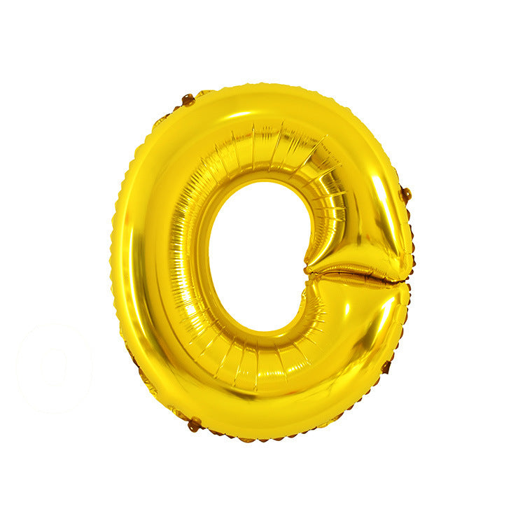 English Letter Aluminum Balloon Birthday Party Wedding Celebration Decoration El Pazar