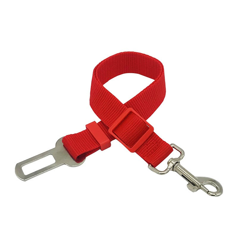 Pet products, car adjustable safety belt, traction belt, dog mounted fixed pet car safety belt eprolo
