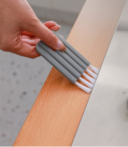 Multifunctional Cup Cover Brush Silk Seam Decontamination Nylon Brush Can Be Bent To Wash Cups New Household Groove Gap Cleaning Brush eprolo