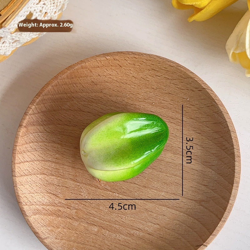Simulation Cartoon Fruit Barrettes El Pazar