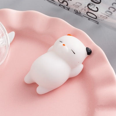 Squishy Soft Cute Cat Wipes Antistress Boot Ball Decompression Sticky Eliminate Pets Fun Stress Squishies Squeeze Friet Kit Toys eprolo