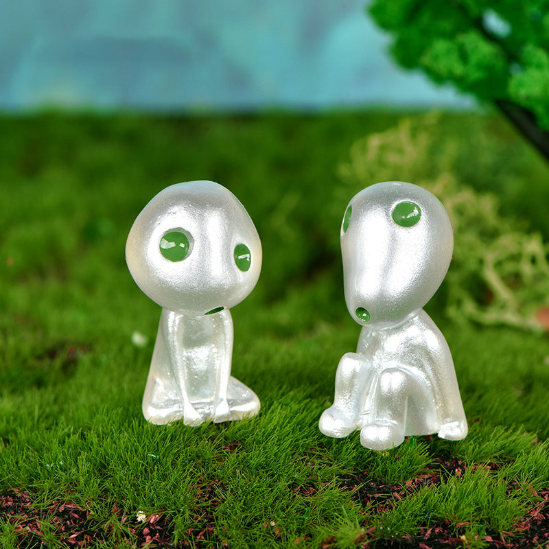 Classic micro landscape decoration Ghost Princess Nightlight Tree Elf Luminous Alien Anime Creative Small Decoration eprolo