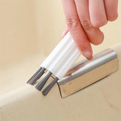 Multifunctional Cup Cover Brush Silk Seam Decontamination Nylon Brush Can Be Bent To Wash Cups New Household Groove Gap Cleaning Brush eprolo