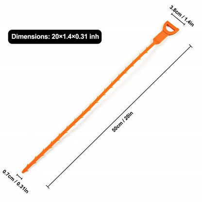 1pcs Drain Cleaner Sticks Kitchen Toilet Bathtub Sewage Decontamination To Deodorant Sewer Sink Filter Strainer Cleaning Tool eprolo