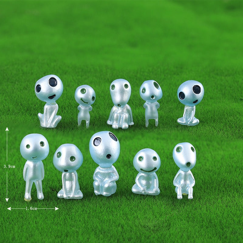 Classic micro landscape decoration Ghost Princess Nightlight Tree Elf Luminous Alien Anime Creative Small Decoration eprolo