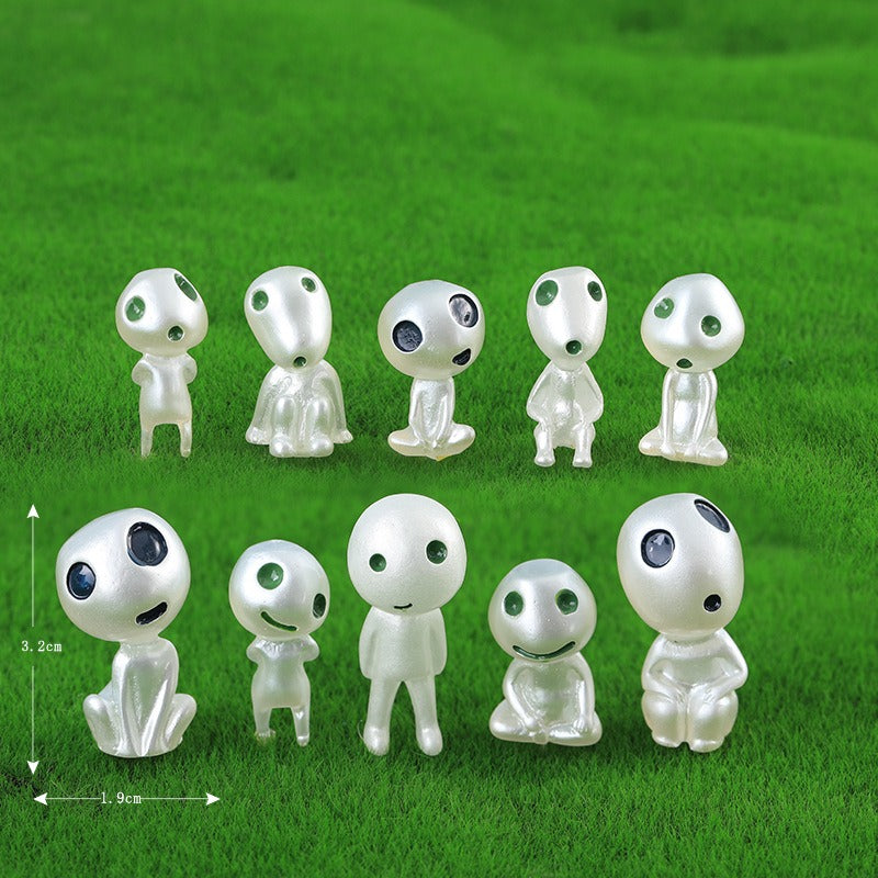 Classic micro landscape decoration Ghost Princess Nightlight Tree Elf Luminous Alien Anime Creative Small Decoration eprolo