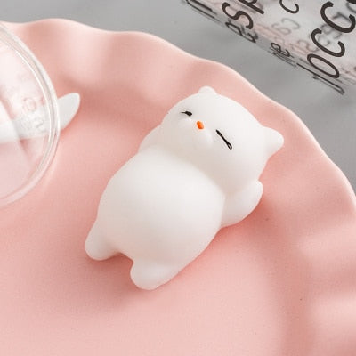 Squishy Soft Cute Cat Wipes Antistress Boot Ball Decompression Sticky Eliminate Pets Fun Stress Squishies Squeeze Friet Kit Toys eprolo