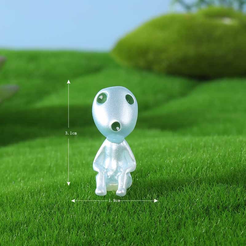 Classic micro landscape decoration Ghost Princess Nightlight Tree Elf Luminous Alien Anime Creative Small Decoration eprolo