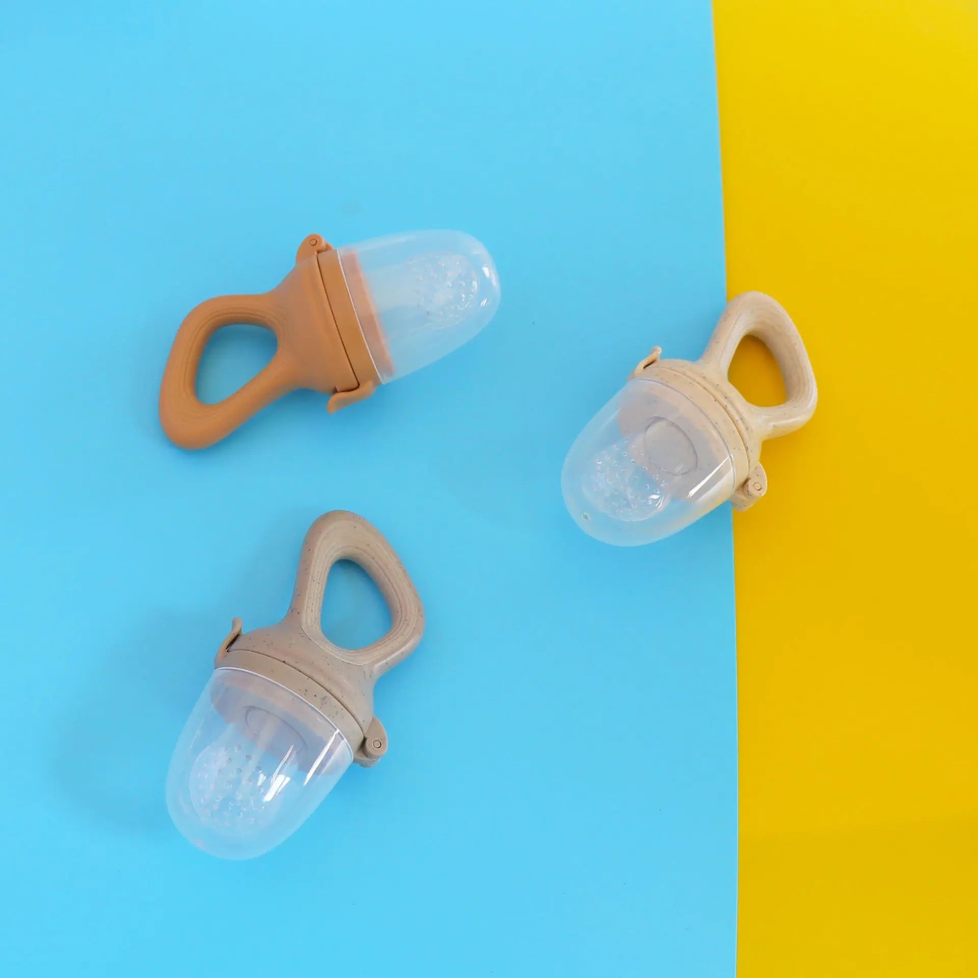 Baby Wheat Straw  Food Feeder Silicone Nipple El Pazar