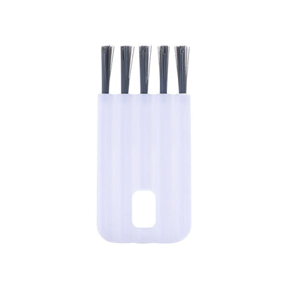 Multifunctional Cup Cover Brush Silk Seam Decontamination Nylon Brush Can Be Bent To Wash Cups New Household Groove Gap Cleaning Brush eprolo