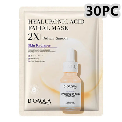 Collagen Face Mask Moisturizing Firming Face Sheet Mask Hyaluronic Acid Facial Masks Beauty Skin Care Gel Skin Care El Pazar