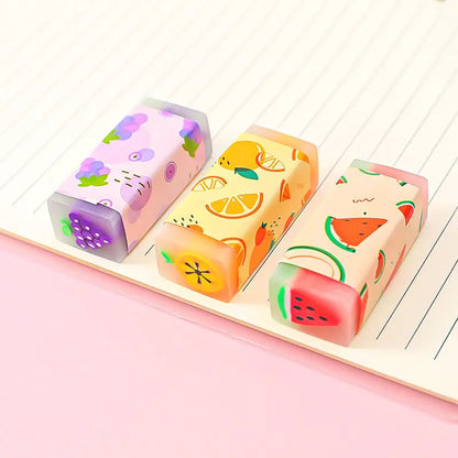 Creative Stationery Fruit Eraser Sassafras Students Learn El Pazar