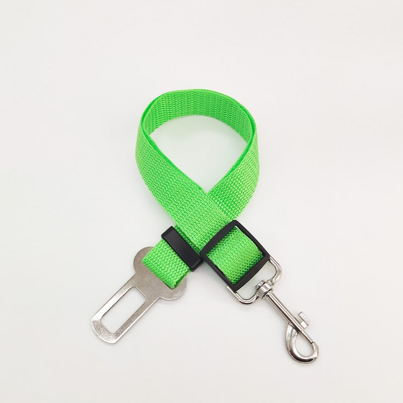 Pet products, car adjustable safety belt, traction belt, dog mounted fixed pet car safety belt eprolo
