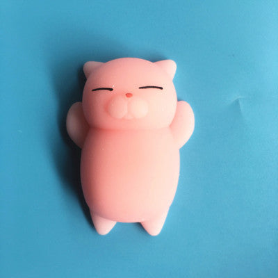 Squishy Soft Cute Cat Wipes Antistress Boot Ball Decompression Sticky Eliminate Pets Fun Stress Squishies Squeeze Friet Kit Toys eprolo
