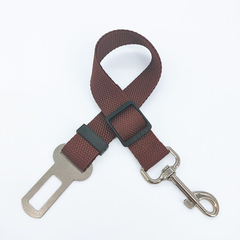 Pet products, car adjustable safety belt, traction belt, dog mounted fixed pet car safety belt eprolo