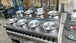 Gas Kunafa Stove – 8-Burner Commercial Stainless Steel