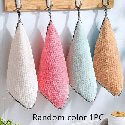 Kitchen Non-stick Oil Thickened Absorbent Rag Dish Towel El Pazar