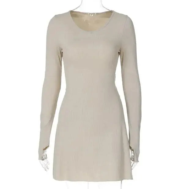 LaceUp Waist Women Short Dress, Japanese and Korean Casual, Polyester Fabric El Pazar