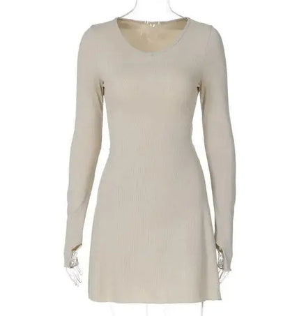 LaceUp Waist Women Short Dress, Japanese and Korean Casual, Polyester Fabric El Pazar