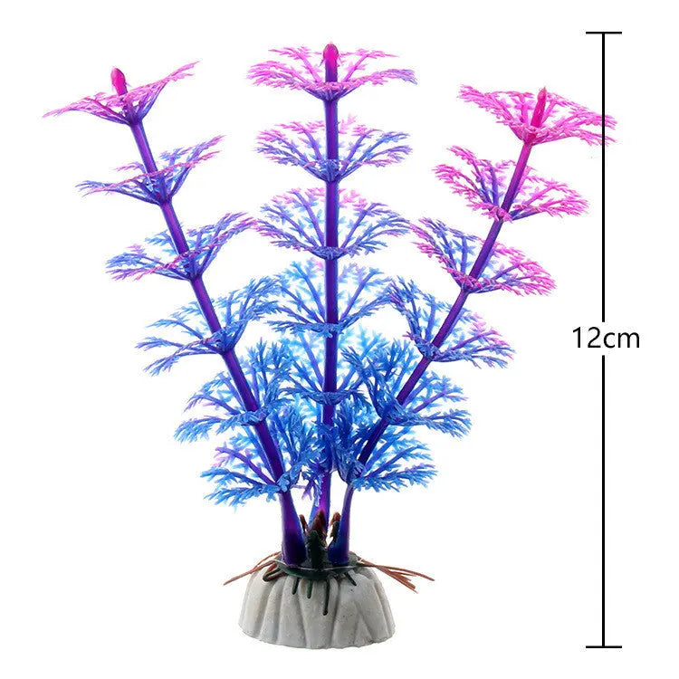 Plastic Simulation Of Fish Tank Landscaping Decoration El Pazar