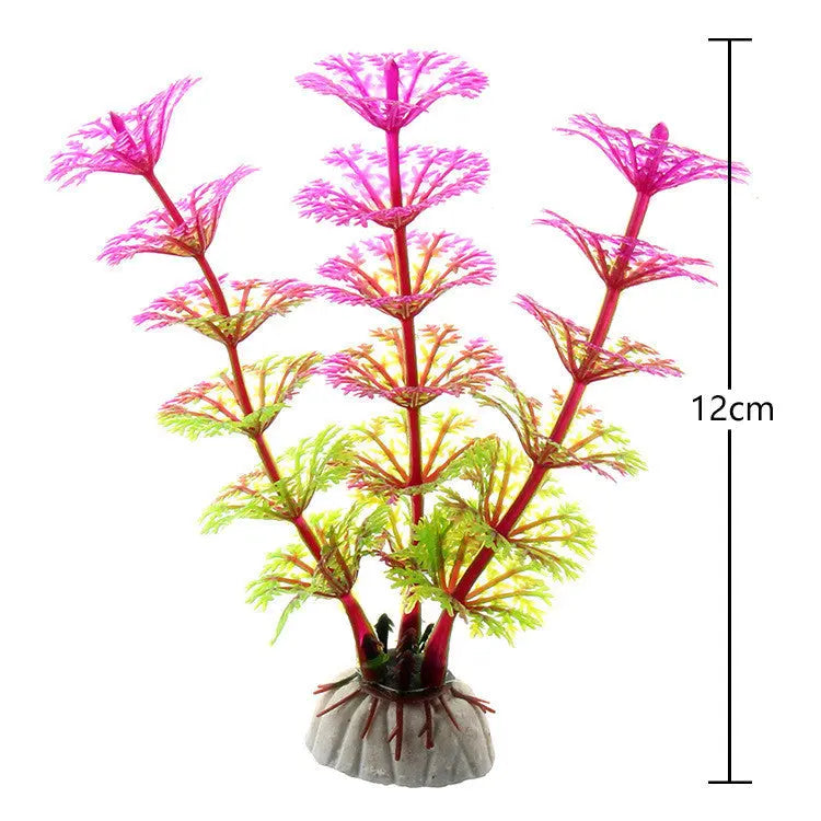 Plastic Simulation Of Fish Tank Landscaping Decoration El Pazar