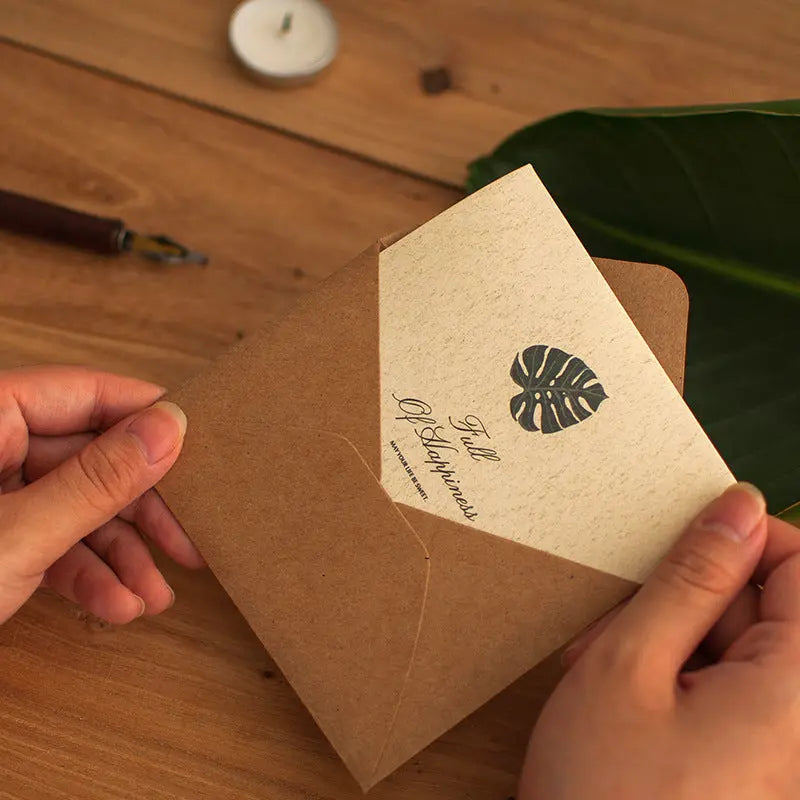 Vintage greeting card blessing card El Pazar