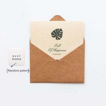 Vintage greeting card blessing card El Pazar
