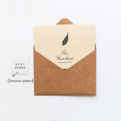 Vintage greeting card blessing card El Pazar