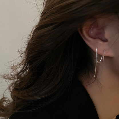 Temperament Tassel Face Slim Long Ear Line El Pazar