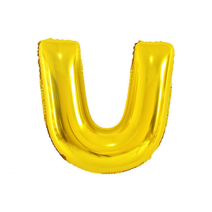 English Letter Aluminum Balloon Birthday Party Wedding Celebration Decoration El Pazar