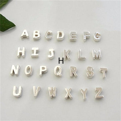 Peach Heart Shaped Letter Necklace Clavicle Chain Necklace El Pazar